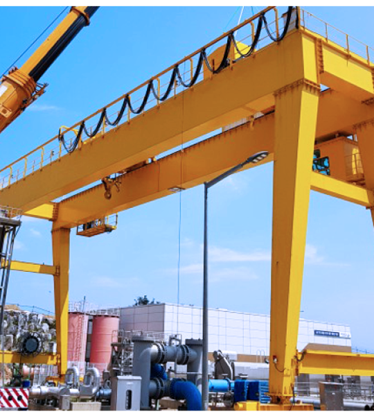 Cầu Trục dầm đôi – đơn dùng trong nhà xưởng